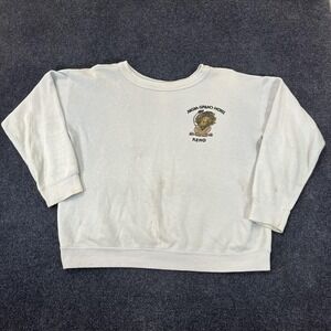 Vintage MGM Grand Hotel Reno Sweatshirt Womens Medium Crewneck Lion Casino 80s